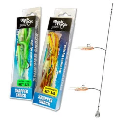 Black Magic Snapper Snack Skirted Flasher Rig 5/0 -Simms Shop 5df7fd5e0b9bd