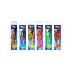 Black Magic Snapper Snack Skirted Flasher Rig 5/0