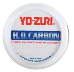 Yo-Zuri H.D. FLUORO CARBON 30yd Spool 40lb / 50lb (Disappearing Pink)