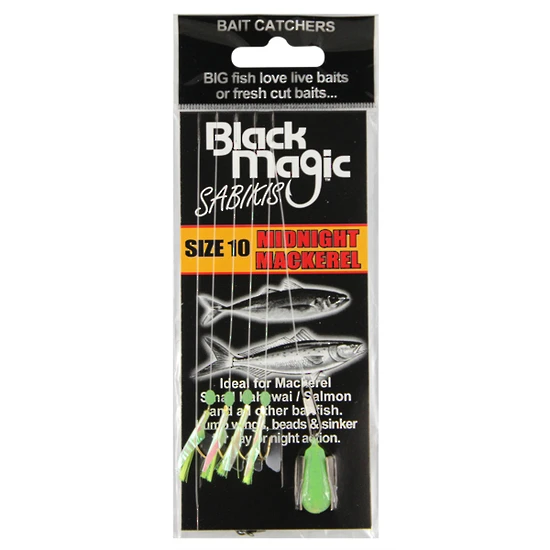 Black Magic Sabiki Bait Catcher - Midnight 2 Black Magic Sabiki Bait Catcher - Midnight - Image 2