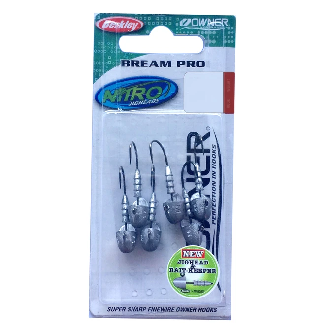 Berkley Nitro Bream Pro Jig Heads 1 Berkley Nitro Bream Pro Jig Heads