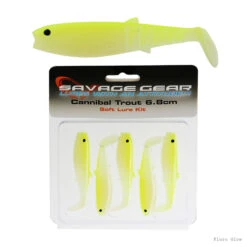 Savage Gear Cannibal Trout 6.8cm Soft Bait -Simms Shop 5ebb7a597f603