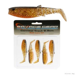 Savage Gear Cannibal Trout 6.8cm Soft Bait -Simms Shop 5ebb7a5a519b3