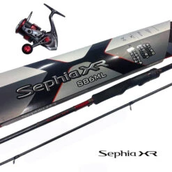 COMBO - Shimano Sephia XR 8'6" 2pce + Shimano Sephia XR C3000SHG Egi Spinning Reel