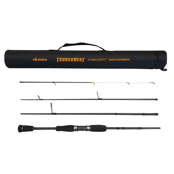Okuma Tournament Concept 7' 2-4kg 4pce Travel Rod 1 Okuma Tournament Concept 7' 2-4kg 4pce Travel Rod